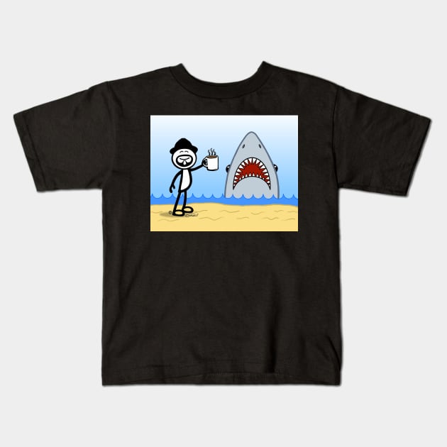 Shark Kids T-Shirt by GDGCreations